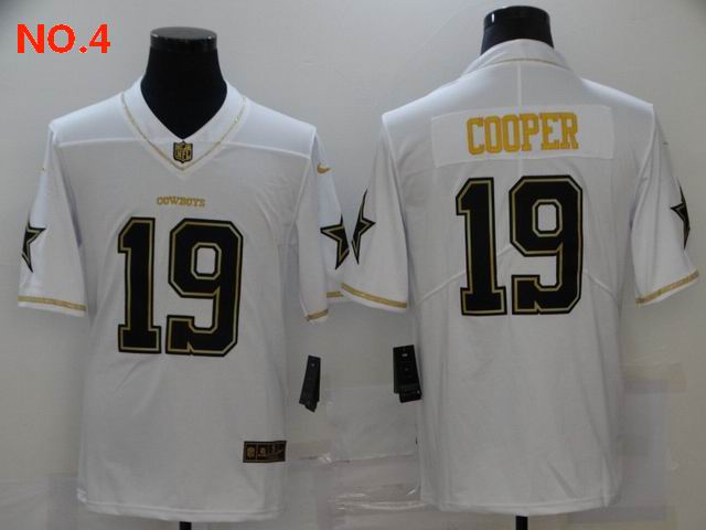 Men's Dallas Cowboys #19 Amari Cooper Jerseys NO.4;